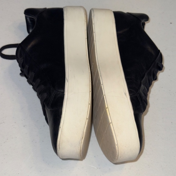 Vince Benfield Platform Sneaker Black Size 10 US - Size 40 EU - Picture 5 of 10
